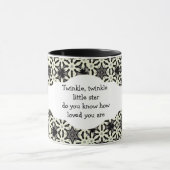 Twinkle, een kleine ster die je weet hoe geliefd mok (Midden)