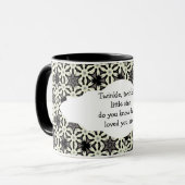 Twinkle, een kleine ster die je weet hoe geliefd mok (Voorkant links)