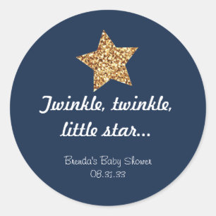 Twinkle Gold Star Sticker