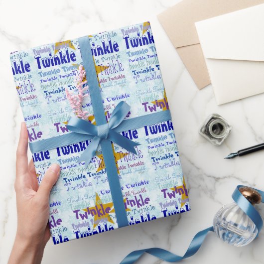 Twinkle Grafiek met sterren Cadeaupapier (Geschenken)