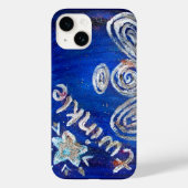 Twinkle Guardian Angel Art Custom iPhone Case (Achterkant)