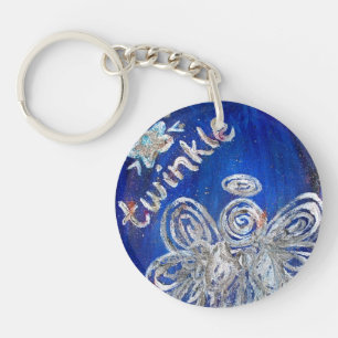 Twinkle Guardian Angel Custom Sleutelhanger