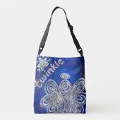 Twinkle Guardian Engel Purse Art Cross Body Bag Crossbody Tas (Achterkant)