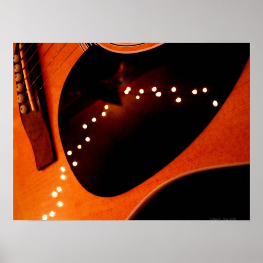 Twinkle Guitar Poster (Voorkant)