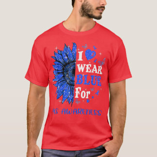 Twinkle Heart Sunflower as Awareness T-Shirt Copy