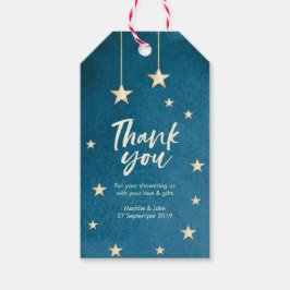 Twinkle kleine ster dank u voor labels cadeaulabel