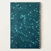Twinkle kleine ster | Donker Blauwgroen Koraal Bab Planner (Achterkant)