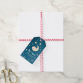 Twinkle kleine ster en maan dank je voor labels cadeaulabel (Met Touw)