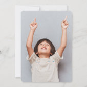 Twinkle, kleine ster foto verjaardagsfeestje (Achterkant)