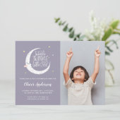 Twinkle, kleine ster foto verjaardagsfeestje (Staand voorkant)