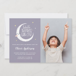 Twinkle, kleine ster foto verjaardagsfeestje