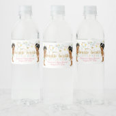 Twinkle kleine ster geslacht onthullen etnische waterfles etiket (Flessen)