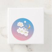 Twinkle kleine ster konijn geslacht onthullen goud bedankjes labels (In situ)