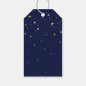 Twinkle kleine ster meisje eerste verjaardag dank  cadeaulabel (Achterkant)