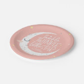 Twinkle, kleine ster-verjaardagsfeestje papieren bordje (Gekanteld)