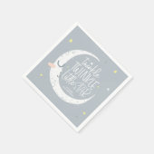 Twinkle, kleine ster-verjaardagsfeestje servet (Hoek)