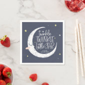 Twinkle, kleine ster-verjaardagsfeestje servet (Insitu)
