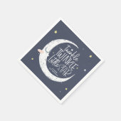 Twinkle, kleine ster-verjaardagsfeestje servet (Hoek)