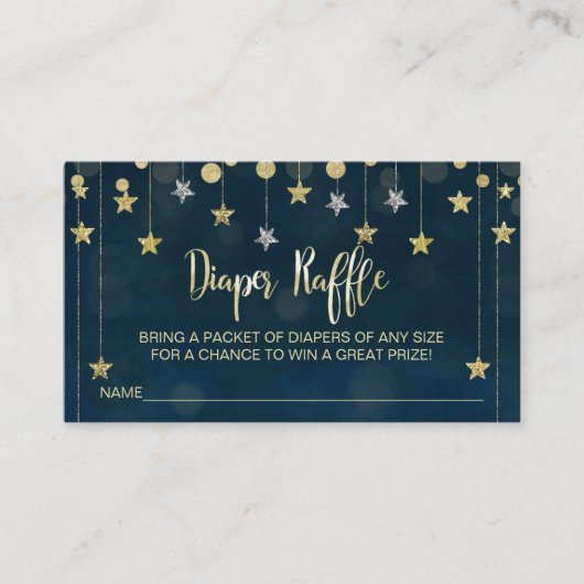 Twinkle kleine sterrenkleerkaartje informatiekaartje (Voorkant)