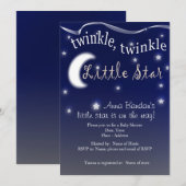 Twinkle, kronkel, kleine ster kaart (Voorkant / Achterkant)