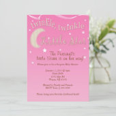 Twinkle, kronkel, kleine ster kaart (Staand voorkant)