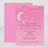 Twinkle, kronkel, kleine ster kaart (Voorkant / Achterkant)