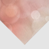 Twinkle Licht Gold Glitter Pink Baby Girl Shower Tissuepapier (Detail)