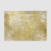 Twinkle licht op de Luxe Glam Gold Glitter Folie Tissuepapier (Voorkant)