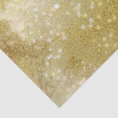 Twinkle licht op de Luxe Glam Gold Glitter Folie Tissuepapier (Detail)