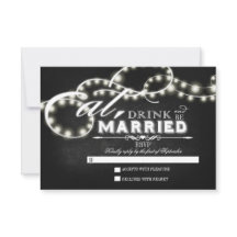 Twinkle lichten Eten, Drinken en getrouwd zijn RSV