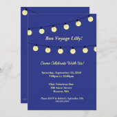 Twinkle Light Invitation Kaart (Voorkant / Achterkant)