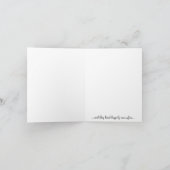 Twinkle Lights Dankkaart (zwart) Bedankkaart (Binnen)