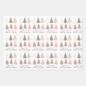 Twinkle Lights en vrolijke nachten Inpakpapier Vel (Voorkant 2)