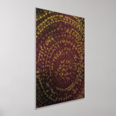 Twinkle Lights Gold Folie Print (Laagn)