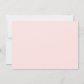 Twinkle Lights Goud en Roze Save the Date (Achterkant)