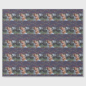 Twinkle lights leuk heldere foto Vakantie Cadeaupapier (Vlak)