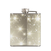 Twinkle Lights Outdoor Wedding Best Man Groomsman Heupfles (Achterkant)