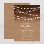Twinkle Lights repetitie diner op schaduwrijke bur Kaart (Voorkant / Achterkant)