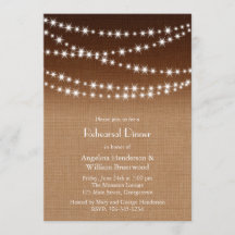 Twinkle Lights repetitie diner op schaduwrijke bur