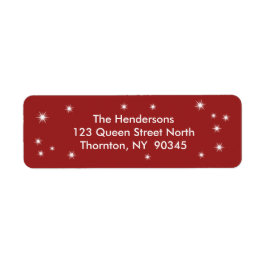 Twinkle Lights retouradres labels