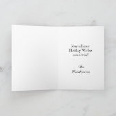 Twinkle Lights Season's groeten Feestdagen Kaart (Binnen)