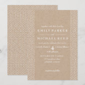 Twinkle Lights - Weddenschap Kaart (Voorkant / Achterkant)