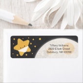 Twinkle Lil Star Baby shower Return Address Labels (Insitu)