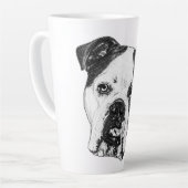 Twinkle-Lit Bulldog Brouwsel Latte Mok (Linkerhoek)