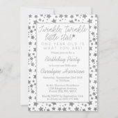 Twinkle Little Star 1st Birthday Kaart (Voorkant)