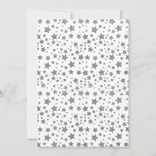 Twinkle Little Star 1st Birthday Kaart (Achterkant)