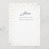 Twinkle Little Star Advieskaart (Voorkant / Achterkant)