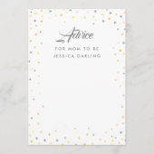 Twinkle Little Star Advieskaart (Voorkant)