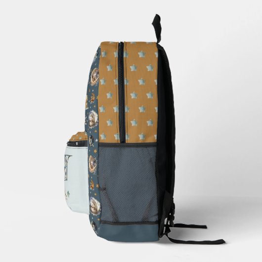 Twinkle Little Star Animal Pattern Jongen Baby Naa Bedrukte Rugzak (Rechts)