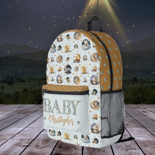 Twinkle Little Star Animal Pattern Jongen Baby Naa Bedrukte Rugzak